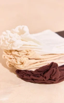 Multi Tonal Frill Ankle Socks 3 Pack