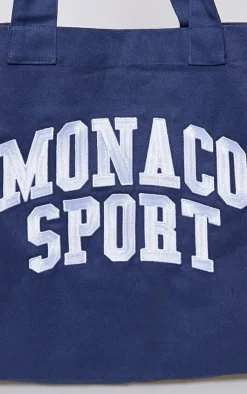 Navy 'Monaco' Tote Bag