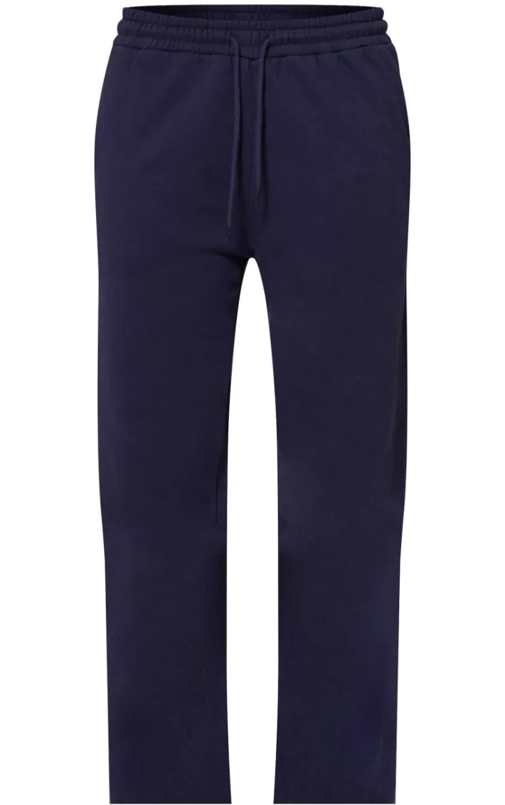 Navy Premium Wide Leg Sweat Sweatpants