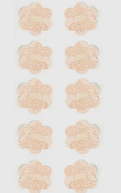 Nude 6 Pack Lace Nipple Covers