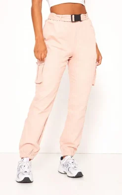 Nude Utility Belted Cargo Joggers