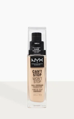 NYX PMU Can't Stop Won't Stop Full Coverage Foundation Vanilla