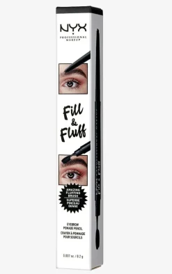 NYX PMU Fill & Fluff Eyebrow Pomade Pencil Black