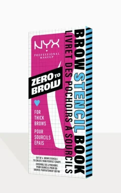 NYX PMU Zero To Brow Stencil For Thick Brows