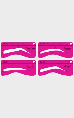 NYX PMU Zero To Brow Stencil For Skinny Brows