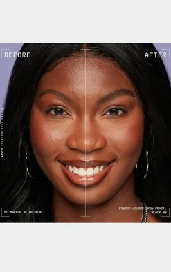 Nyx Professional Makeup Powder Louder Brow Pencil - Black