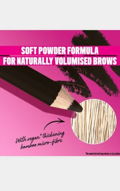 Nyx Professional Makeup Powder Louder Brow Pencil - Black