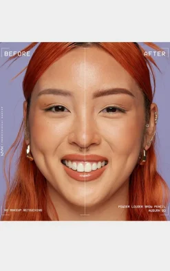 Nyx Professional Makeup Powder Louder Brow Pencil - Auburn