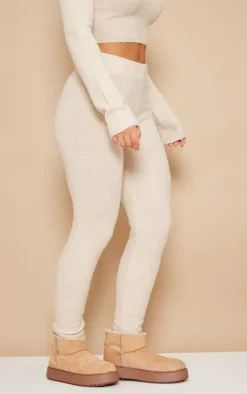 Oatmeal Luxe Knit Leggings
