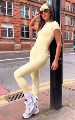 Pale Green Snatched Sculpt Leggings