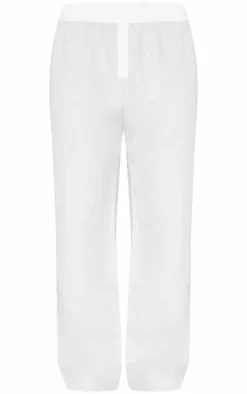 Pale Grey Contrast Waistband Boxer Detail Low Rise Pants