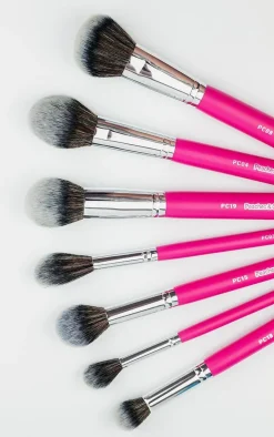 Peaches & Cream Essential 7 Piece Face Brush Set (Worth £45)