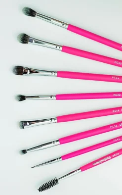 Peaches & Cream Essential 8 Piece Eye Brush Set