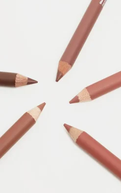 Peaches & Cream Hold The Line 5 Pack Lip Liners