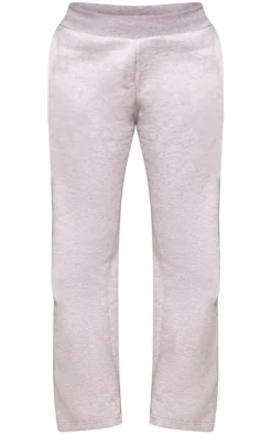 Petite Ash Grey Wide Leg Sweatpants