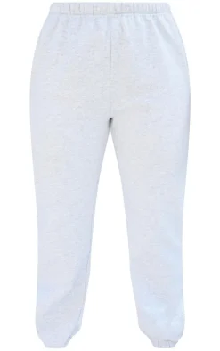 Petite Grey Basic Cuffed Hem Sweatpants