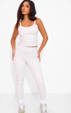 Petite Grey Snatched Sculpt Leggings