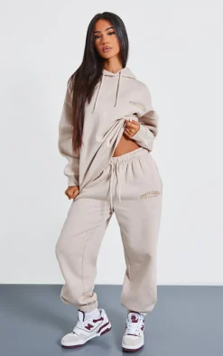 Petite Stone Sports Classic Graphic Oversized Hoodie