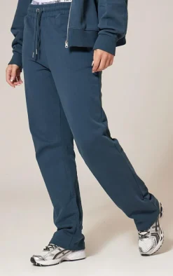 Petrol Premium Tonal Print Straight Leg Sweatpants