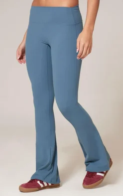 Petrol Sculpt Flare Yoga Pants