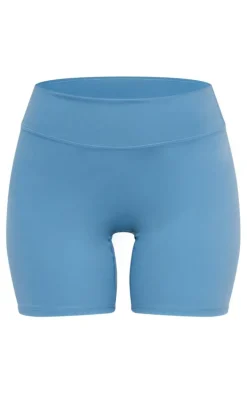 Petrol Sculpt High Waist Gym Shorts