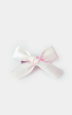 Pink Bow 10 Pack Hair Clips