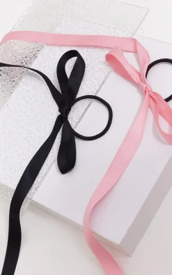 Pink Bow Bobble Pack Of 2