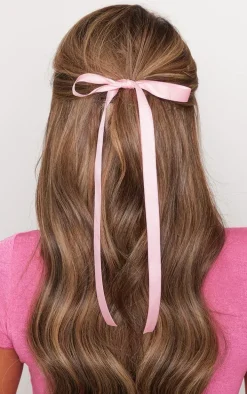 Pink Bow Bobble Pack Of 2