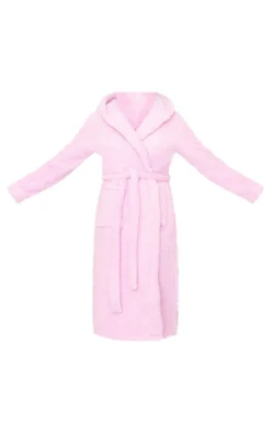 Pink Fleece Bath Robe