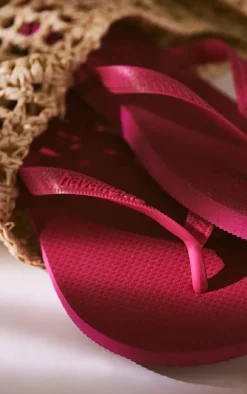 Pink Havaianas Top Flip Flops