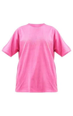 Pink Washed Keep Glowing Print T Shirt