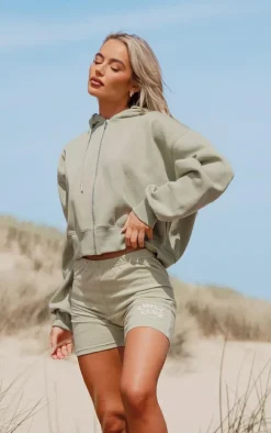 Pistachio Chill Club Puff Print Zip Up Jacket