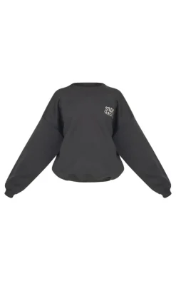 Pitch Studio Archive Embroidered Oversized Sweatshirt