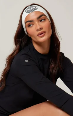 PLT RUN Black Long Sleeve Airtex Top