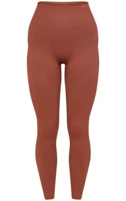 PLT Sport Chocolate Seamless High Waist Leggings