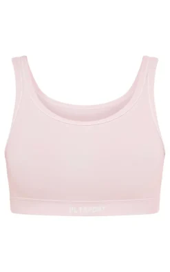 PLT SPORT Dusty Lilac Sculpt Contrast Binding Sports Bra