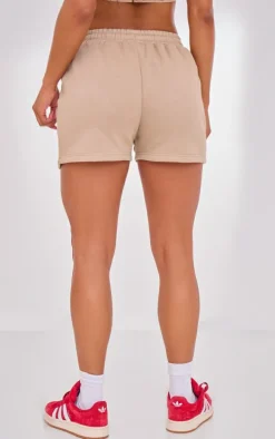 PLT SPORT Light Mocha Marl Sweat Shorts