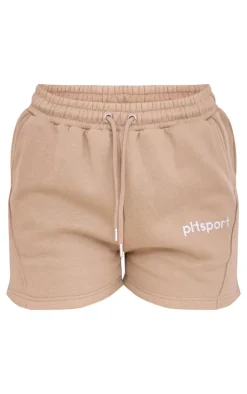 PLT SPORT Light Mocha Marl Sweat Shorts