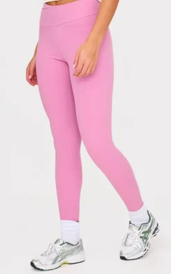 PLT SPORT Mauve Sculpt Wrap Waist Leggings