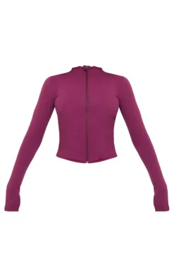 Plum Basic Sculpt Jacket