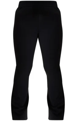 Plus Black Snatched Sculpt Foldover Pants
