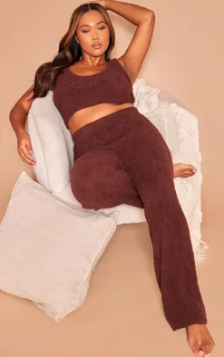 Plus Coffee Cosy Longline Bralette