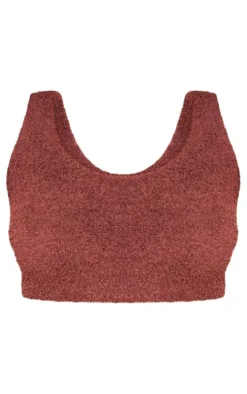 Plus Coffee Cosy Longline Bralette