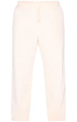 Plus Ecru Premium Wide Leg Sweat Sweatpants