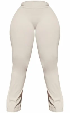 Plus Slate Grey Sculpt High Waist Flare Yoga Pants