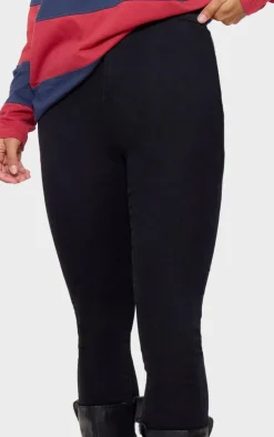 PRETTYLITTLETHING L30 Washed Black Disco Skinny Jeans