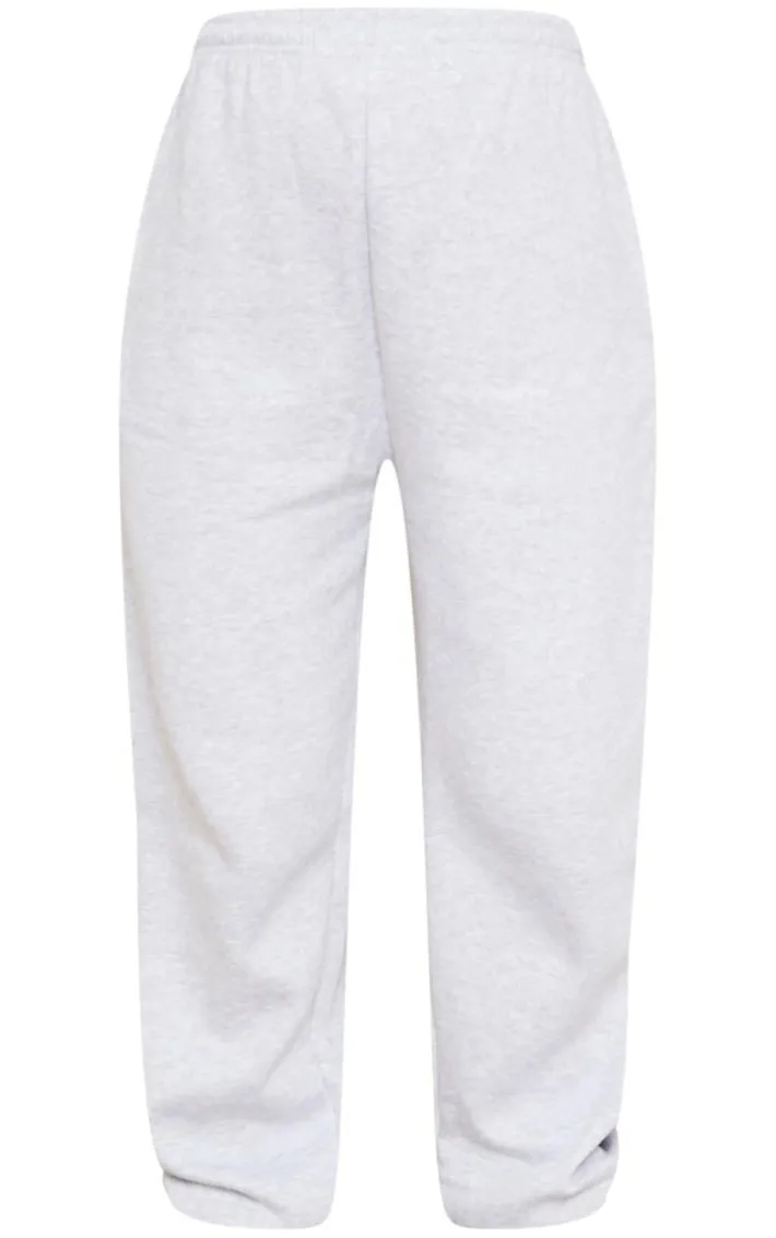 PRETTYLITTLETHING Maternity Grey Embroidered Sweatpants