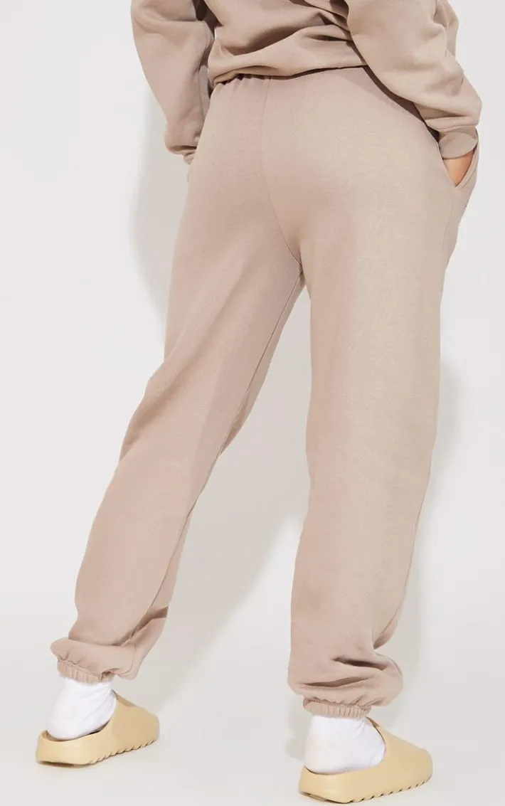 PRETTYLITTLETHING Mocha Established 2012 Sweatpants