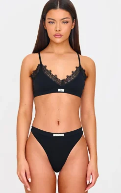 PRETTYLITTLETHING Multi Badge Pack of 3 Thongs