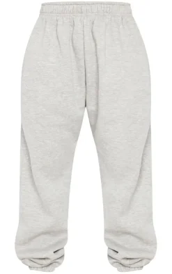 PRETTYLITTLETHING Shape Grey Pocket Detail High Waisted Sweatpants